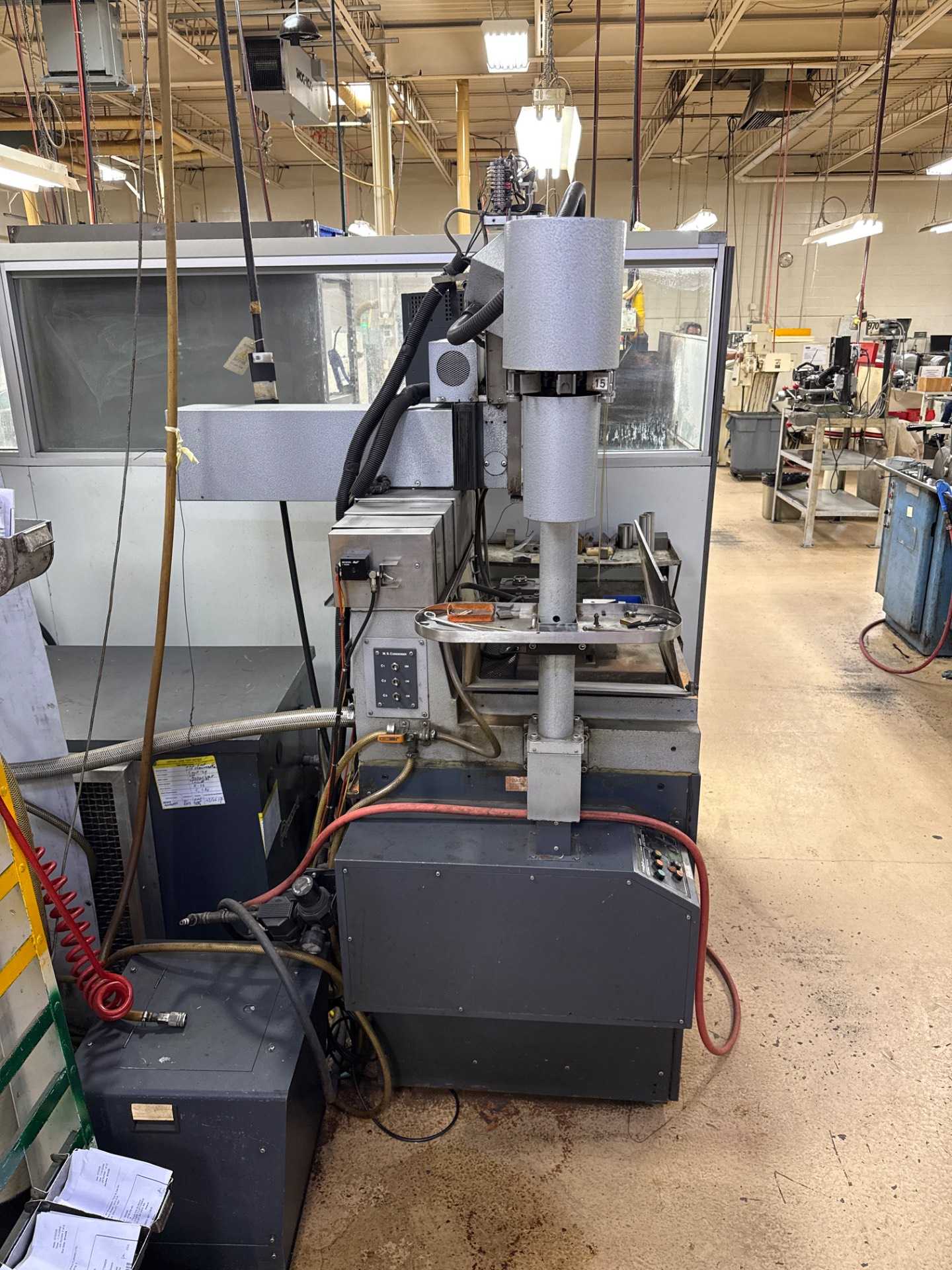 1999 Elenix CT300R EDM Machine - 12" Table, 220V, 8" Y-Axis Travel - HOLE DRILLING EDM MACHINE