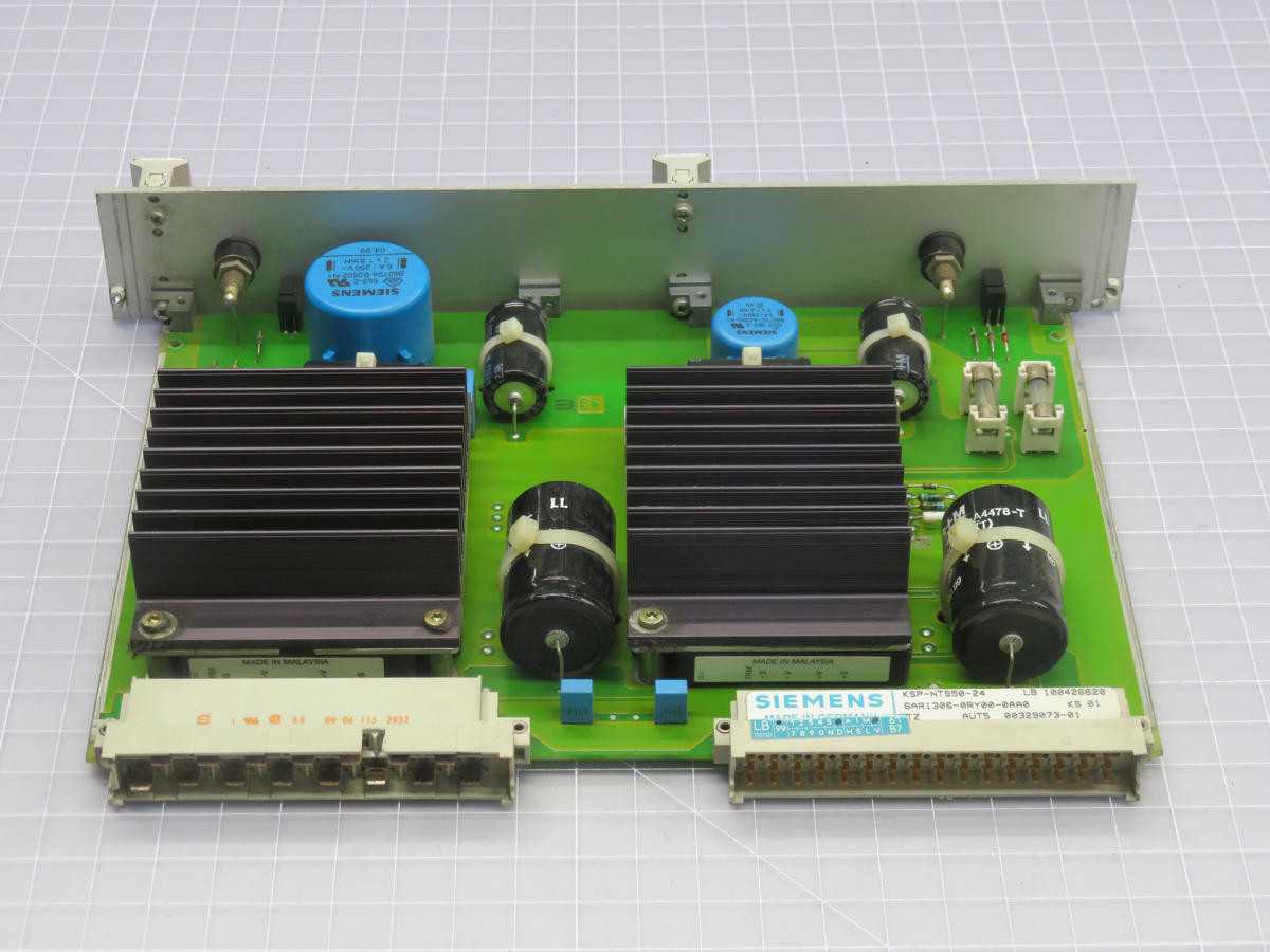 SIEMENS 6AR1306-0RY00-0AA0 KSP-NTS50-24 CIRCUIT BOARD MODULE T221743 - PCB CIRCUIT BOARDS
