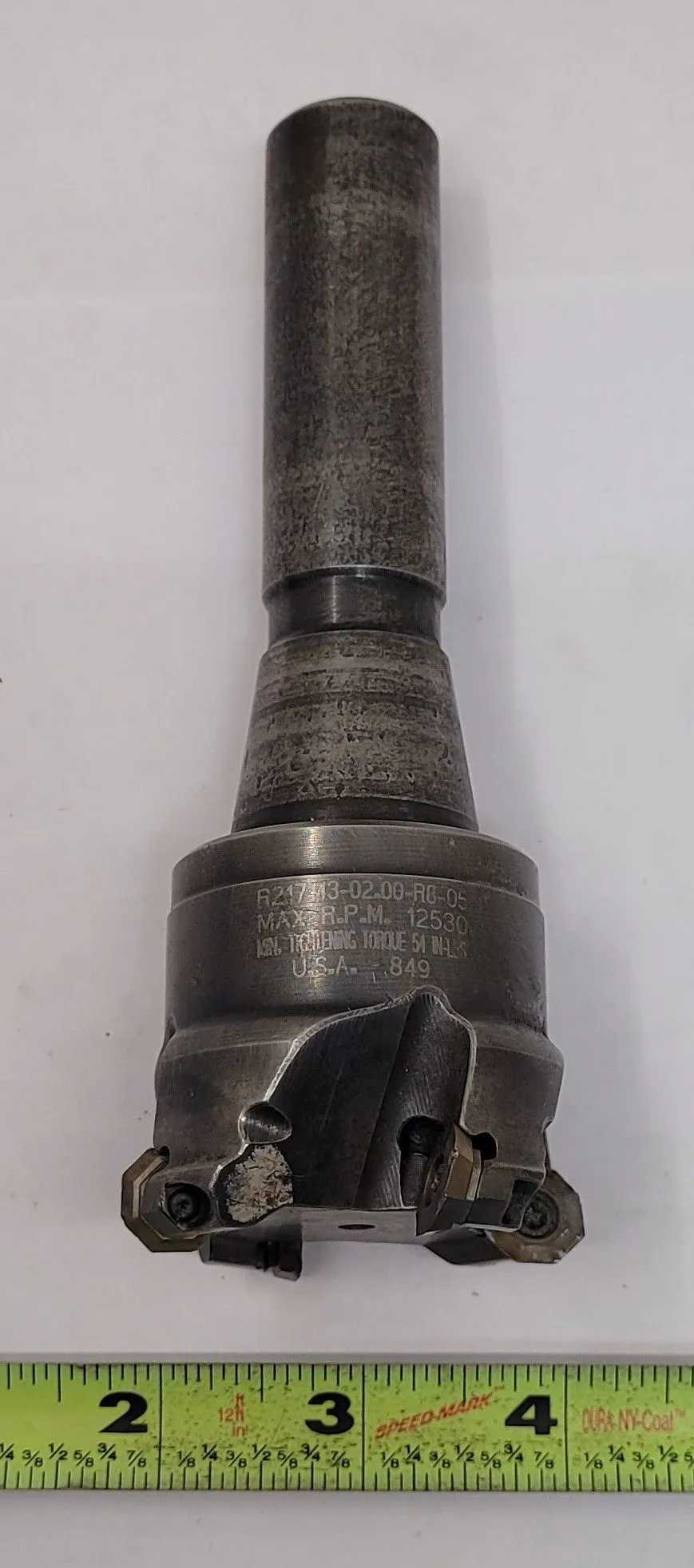 CARBOLOY R217.43-02.00-R8-05 CUTTER W/ R8 ARBOR - MACHINING ACCESSORIES & TOOLING