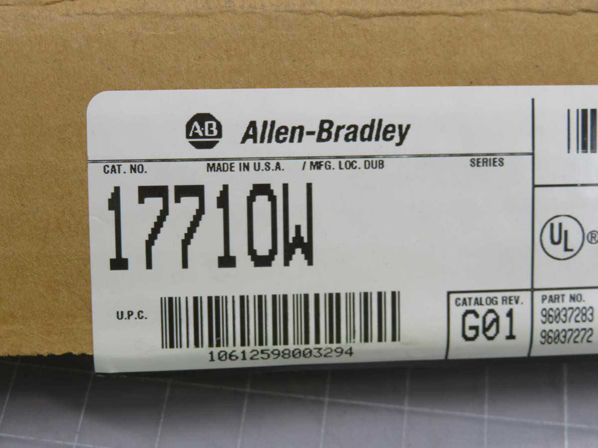ALLEN-BRADLEY 1771-OW OUTPUT MODULE T233032 - AUTOMATION & CONTROLS