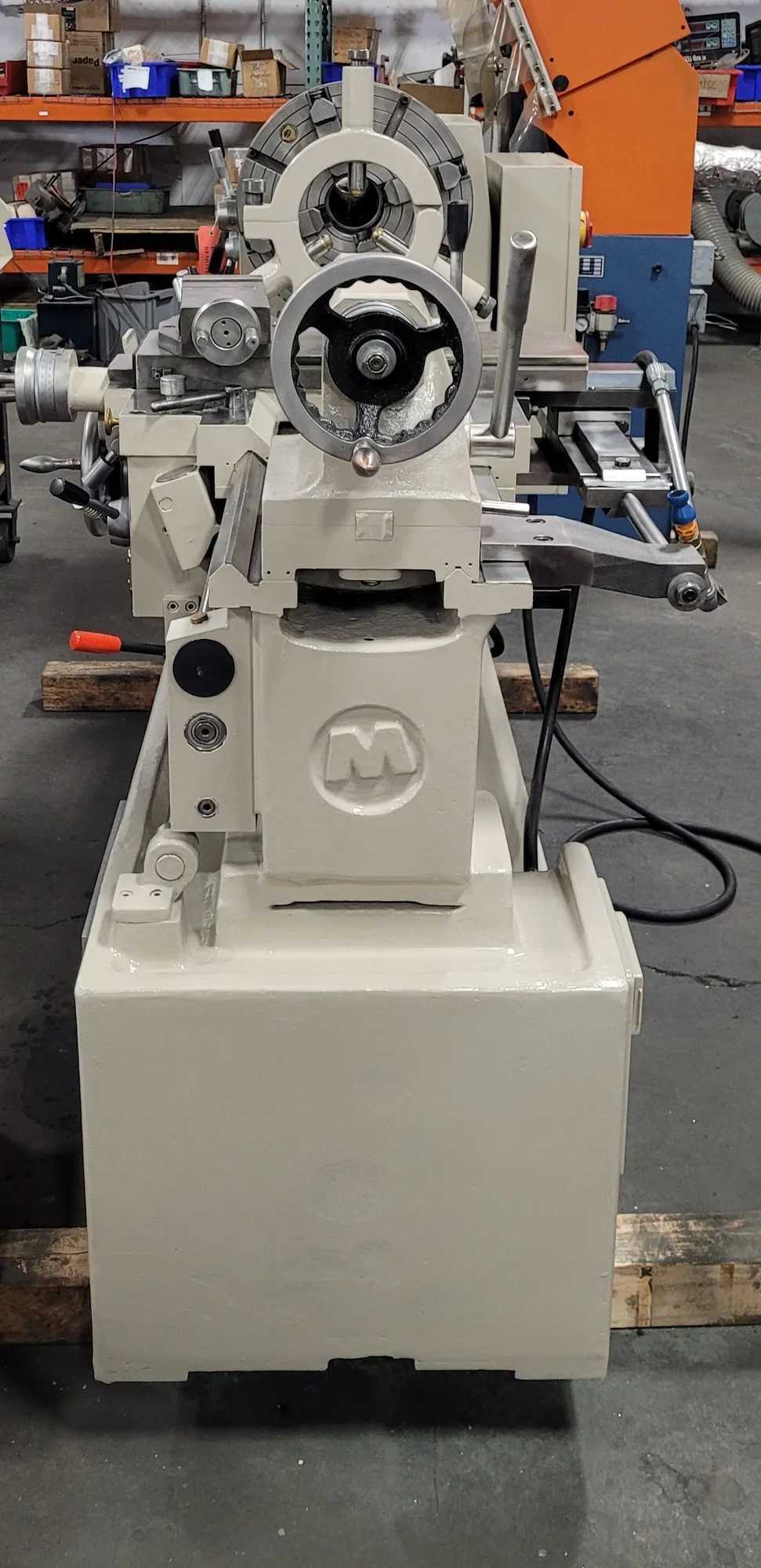 2008 Sharp 1640L Manual Lathe 16X40 7.5HP 2000RPM D1-8 3-Jaw Chuck - MANUAL LATHES