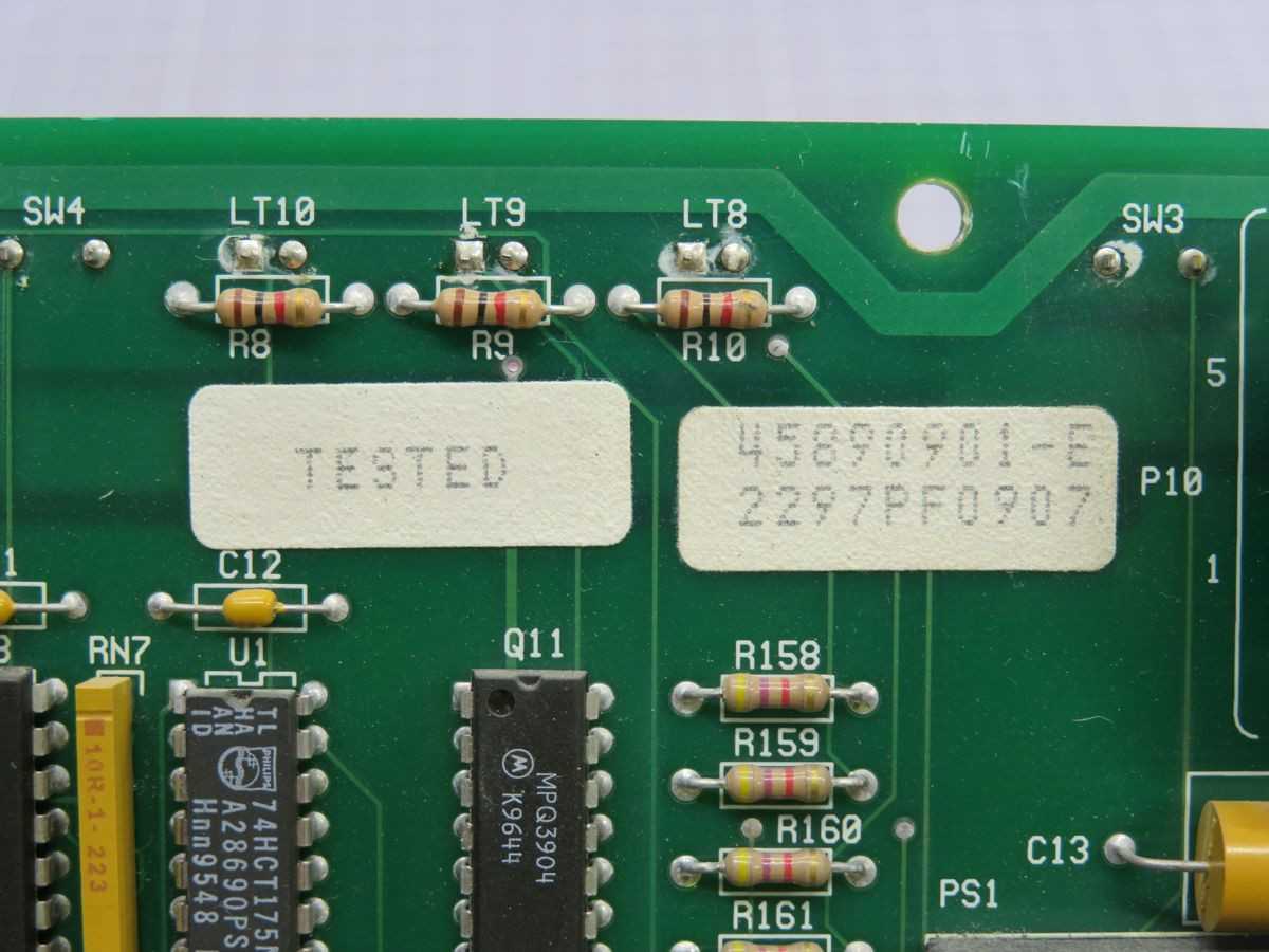 UNIVERSAL INSTRUMENT 45890901-E INDUSTRIAL CONTROL BOARD T248496 - INDUSTRIAL PARTS