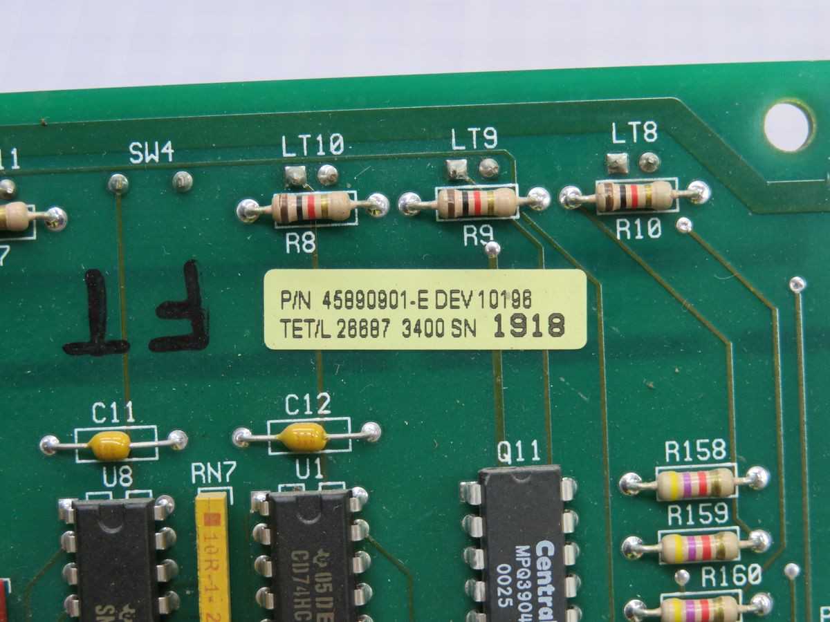 Universal Instrument 45890901-E Circuit Board T248509 For Reliable Performance - INDUSTRIAL PARTS