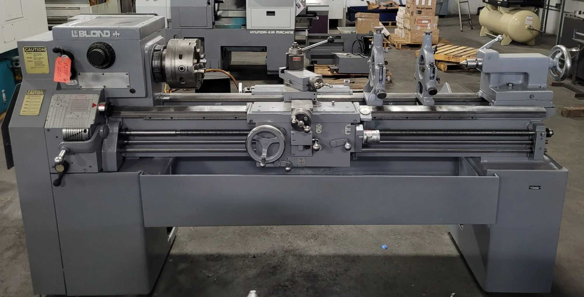 15" x 54" Leblond Makino Toolroom Lathe - 220V, 1800 RPM, Inch/Metric Threading - MANUAL LATHES
