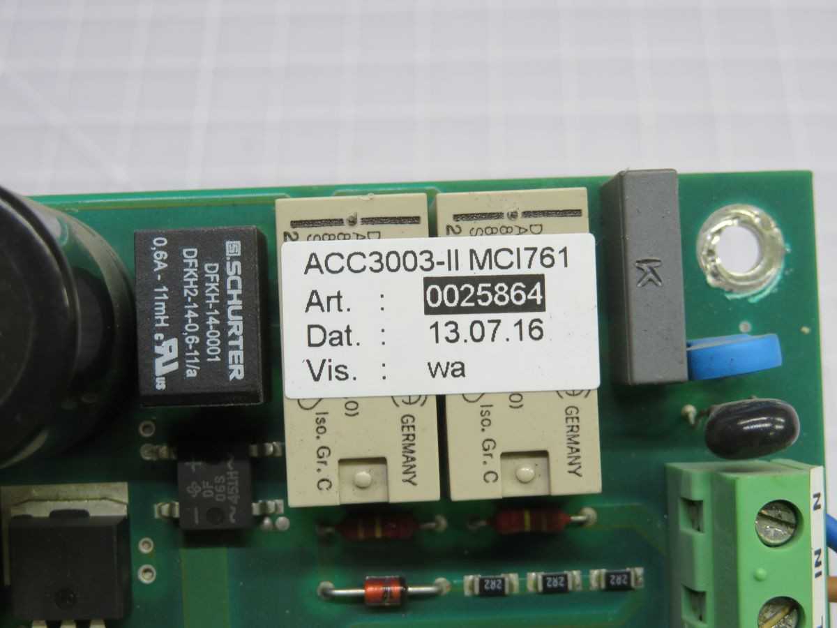 KOMAX F937R02.L2 CONTROL BOARD T256538 - PCB CIRCUIT BOARDS