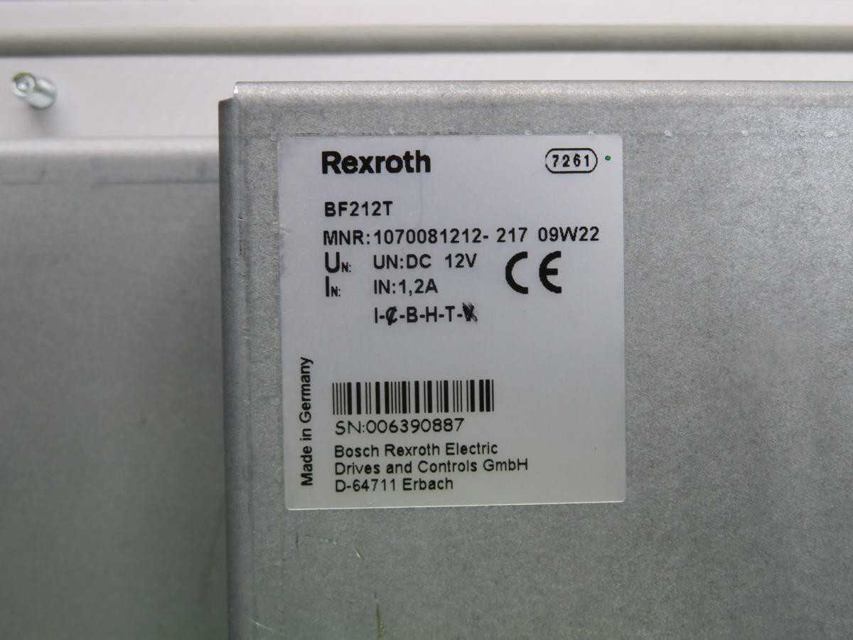 BOSCH BF212T 1070081212 PANEL TOUCH DISPLAY T239221 - HMIS & DISPLAYS