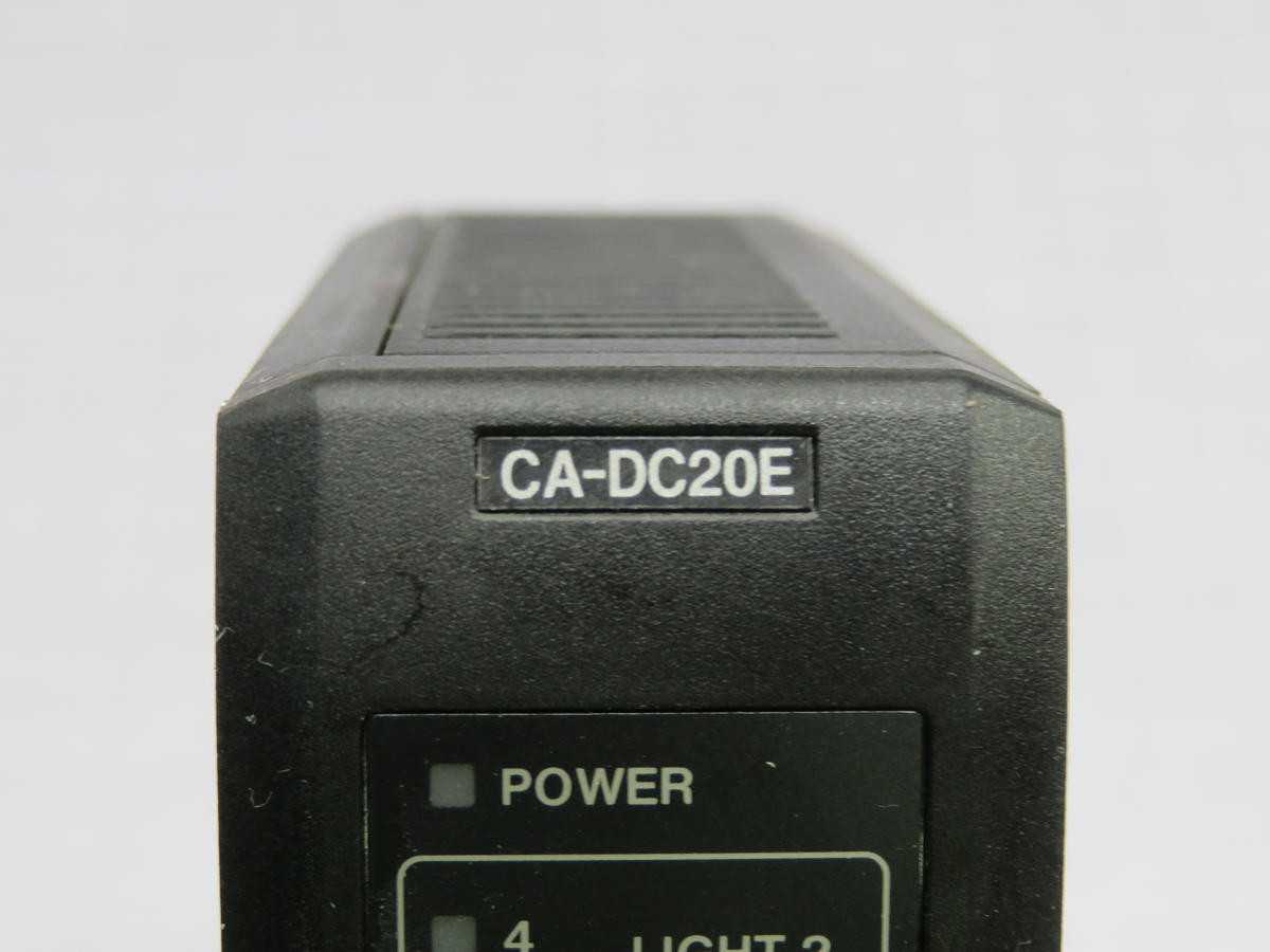 KEYENCE CA-DC20E ILLUMINATION CONTROLLER T233936 - PLC MODULES