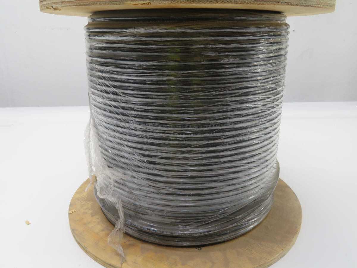 LOT OF 1000 FT ICA SJE00W1813 WIRE CABLE 18/3 BLACK WHITE GREEN T206838 - ELECTRICAL WIRE