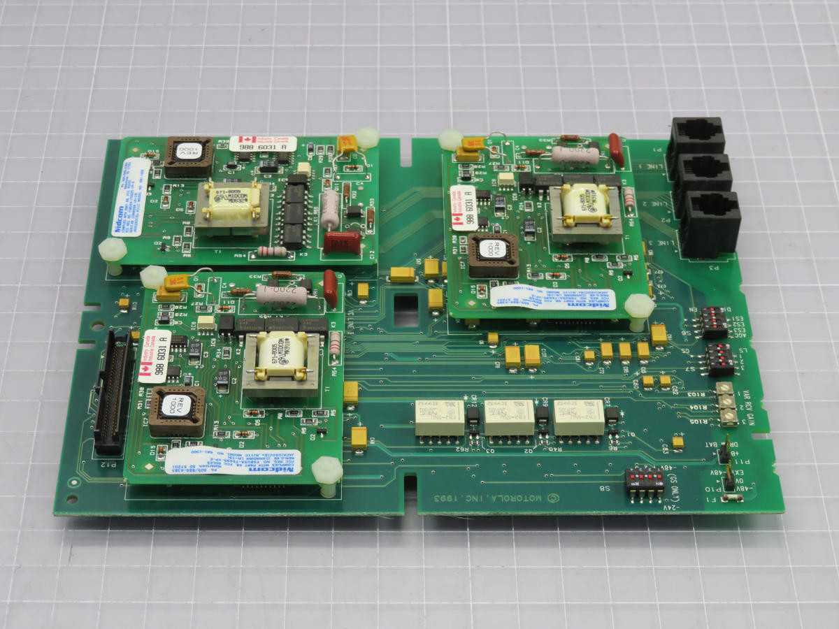 MOTOROLA 84D82072W01 TRN7982A DRIVE BOARD T217260 - PCB CIRCUIT BOARDS
