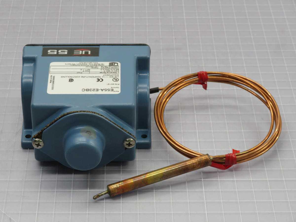 United Electric E55A-E23BC Temperature Switch T217482 - TEMPERATURE CONTROL COMPONENTS