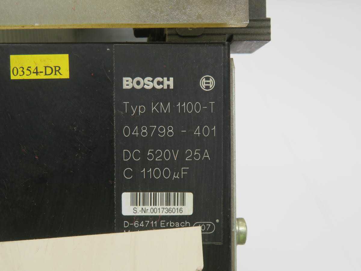 BOSCH KM1100-T SERVO DRIVE T232548 - SERVO DRIVES