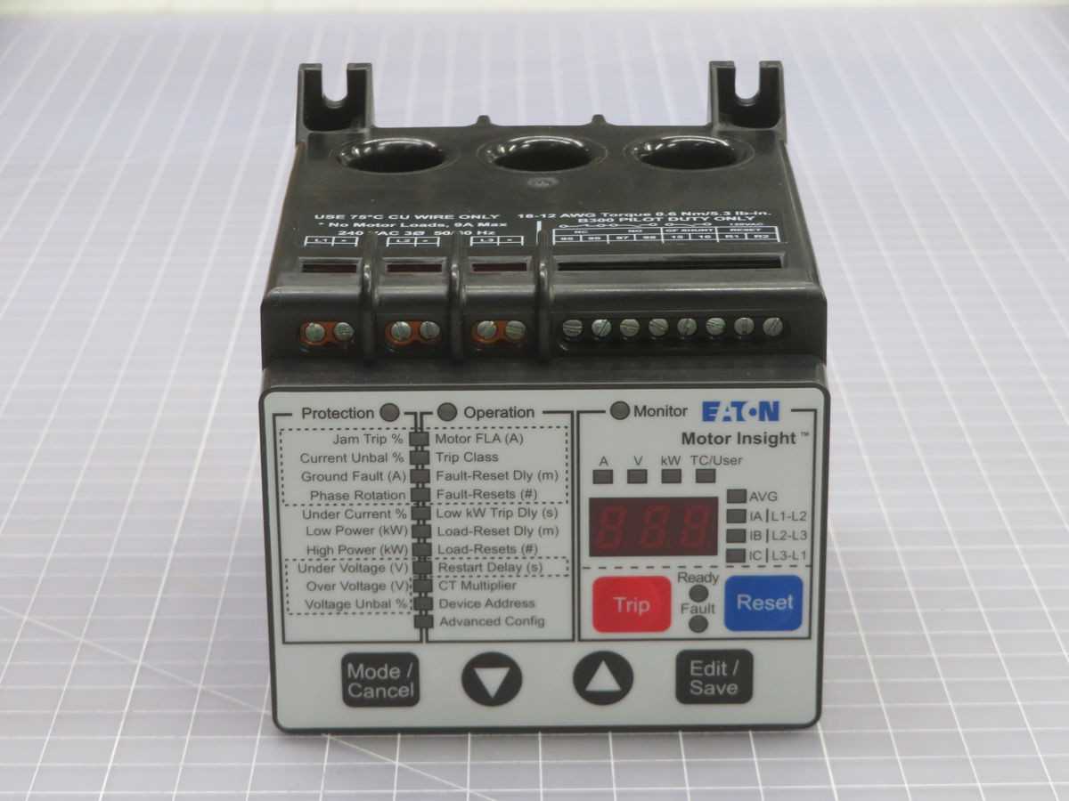 EATON C441BA MOTOR INSIGHT MOTOR PROTECTION RELAY T246246 - PROTECTION RELAY