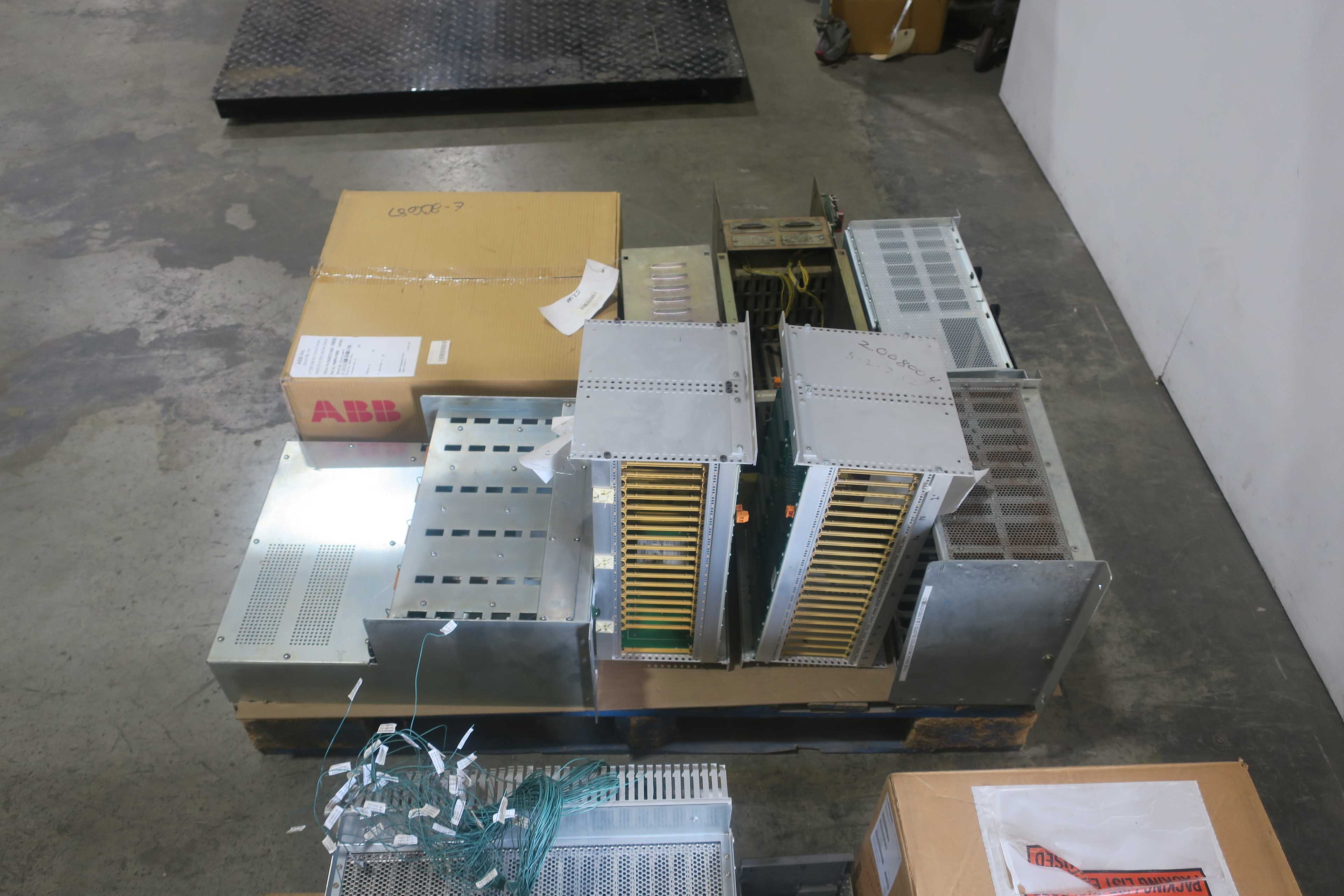 SKU 1784927 - 2 PALLETS OF ASSORTED CHASSIS MODULES - AUTOMATION & CONTROLS