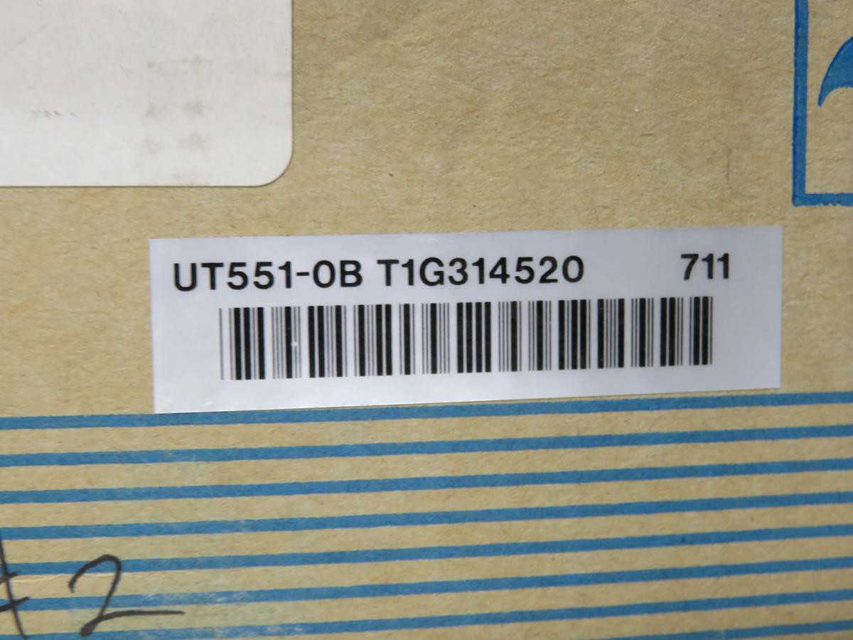 YOKOGAWA UT551-0B TEMPERATURE CONTROLLER T230766 - TEMPERATURE CONTROLLERS