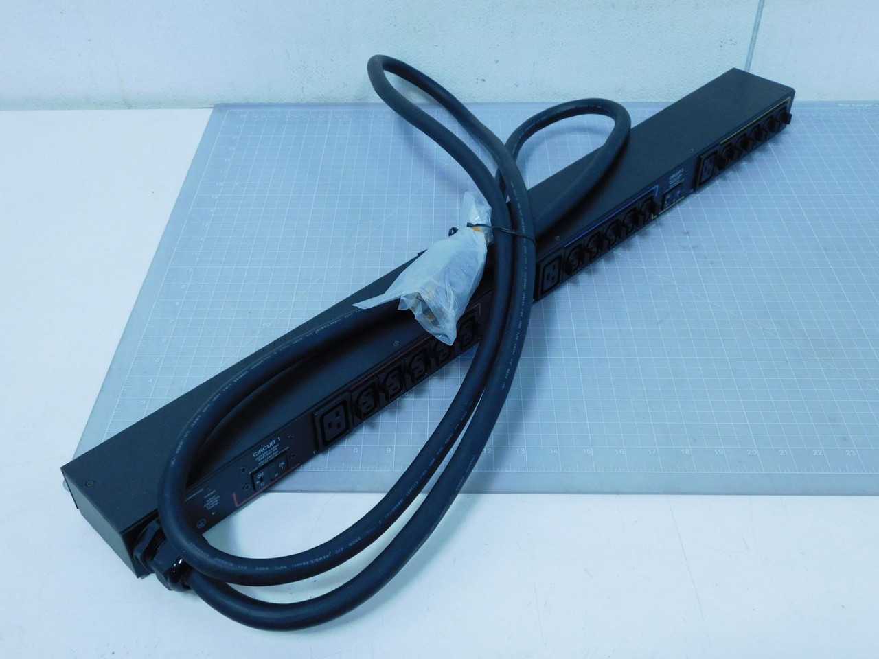METHODE ELECTRONICS PDU-0V3830M15030 17 OUTLET POWER DISTRIBUTION UNIT T146045 - POWER SUPPLIES