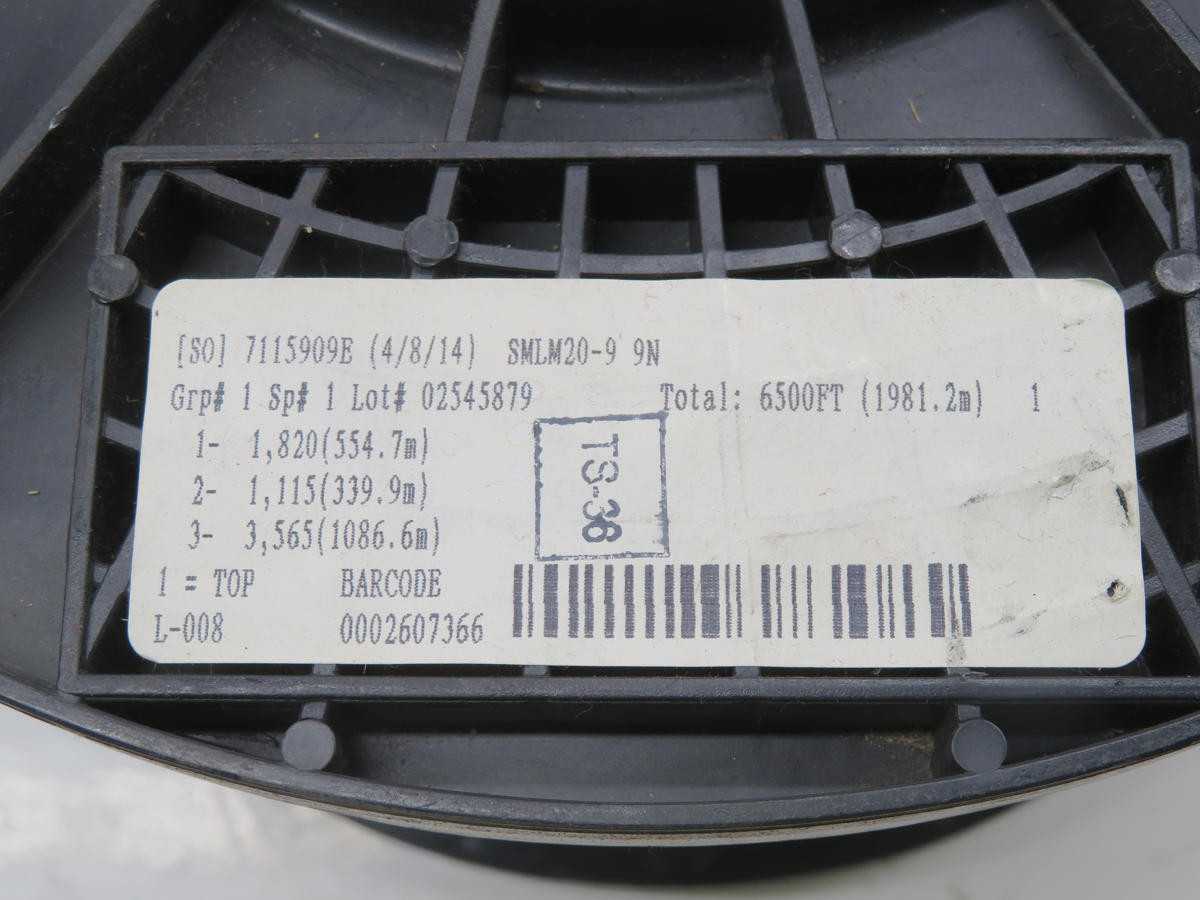 LOT OF 6000 FT 7115909E WIRE T225553 - ELECTRICAL WIRE