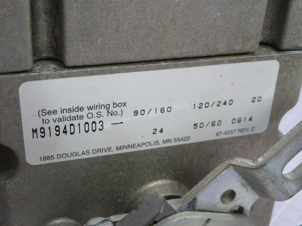 Honeywell M9194D1003 Actuator T248722 - Reliable Performance for HVAC Systems - ACTUATOR
