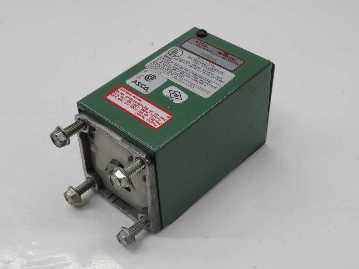 ASCO PB20AK PRESSURE SWITCH T233748 - SENSORS