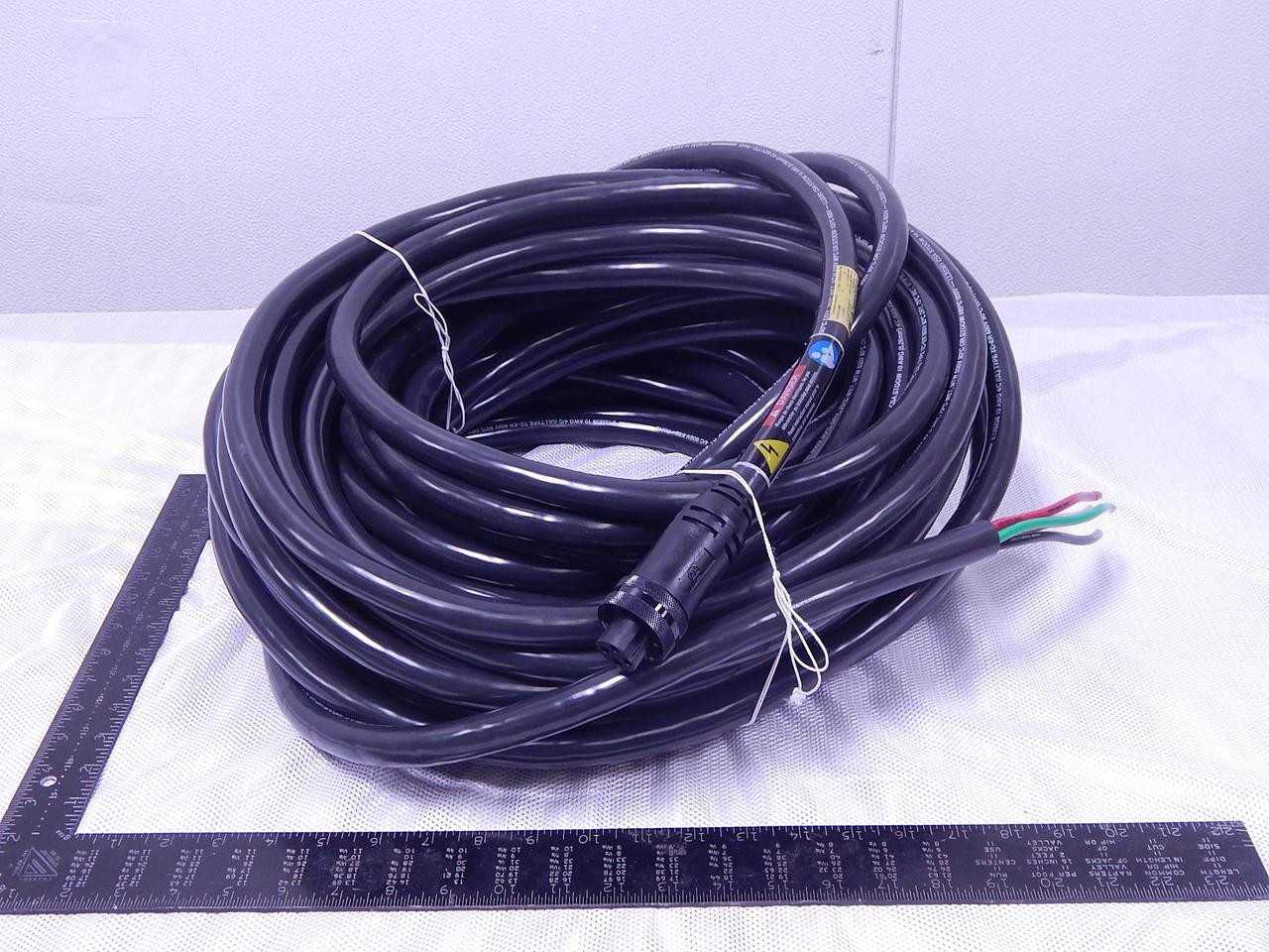 ALLEN BRADLEY 280-PWRM35E-M30 ARMORCONNECT 3-PH POWER MEDIA TRNK CABLE T119723 - CORDSET CABLES