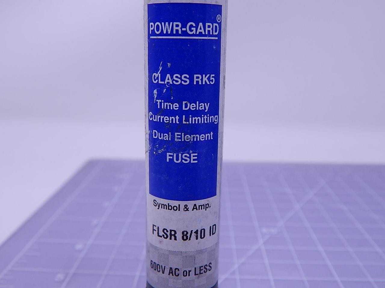 LOT OF 10 LITTELFUSE FLSR 8/10 ID TIME DELAY CURRENT LIMITING DUAL ELEMENT FUSES T115693 - FUSES