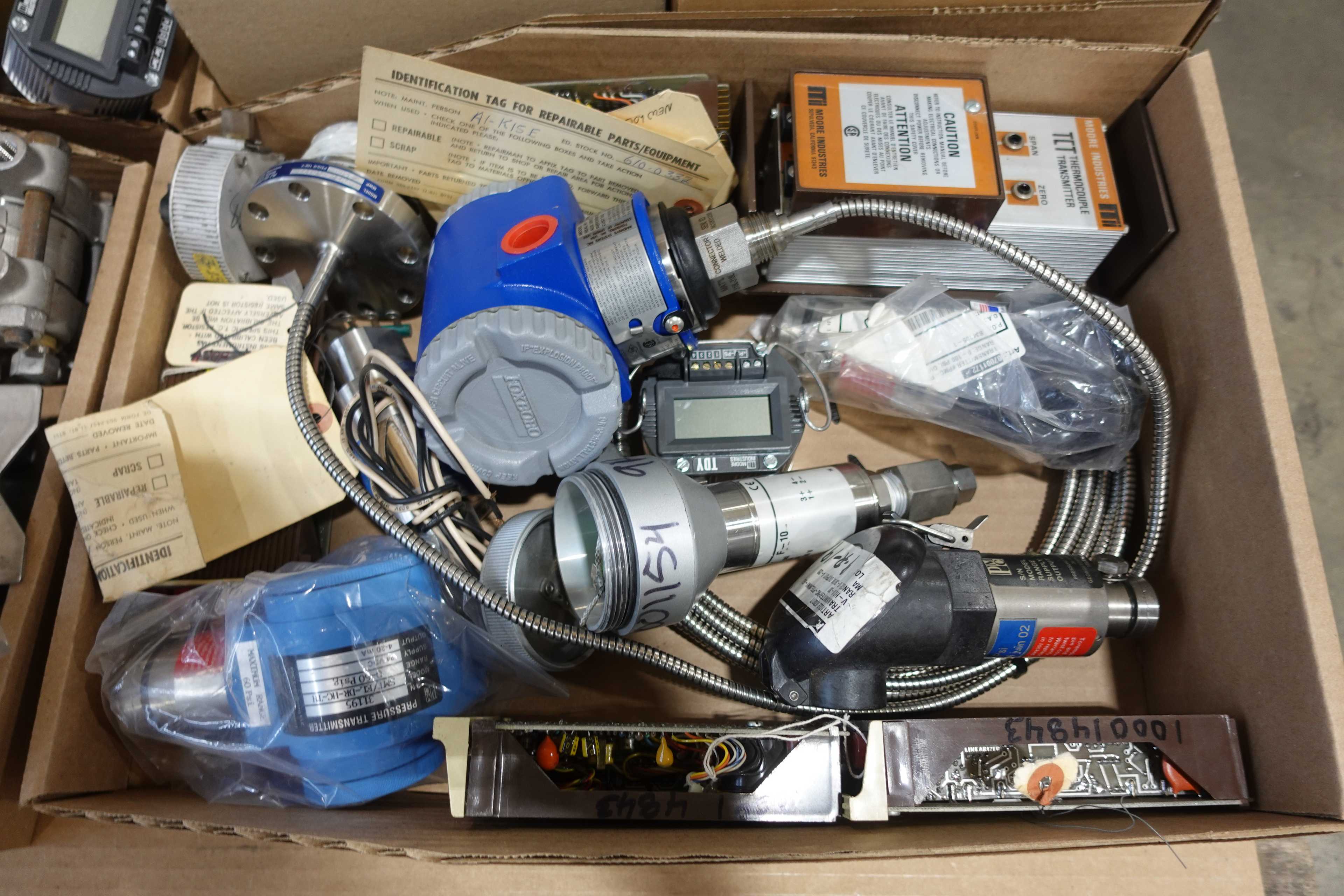 SKU 1760963 - 4 PALLETS OF ASSORTED TRANSMITTERS - INSTRUMENTATION