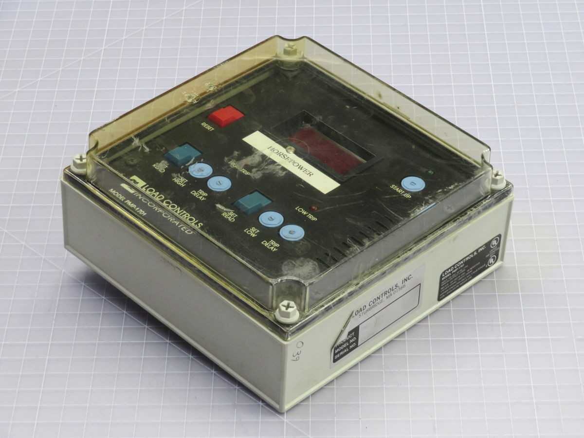LOAD CONTROLS PMP-1701 PUMP LOAD CONTROL ALARM T259196 - PRESSURE TRANSDUCER