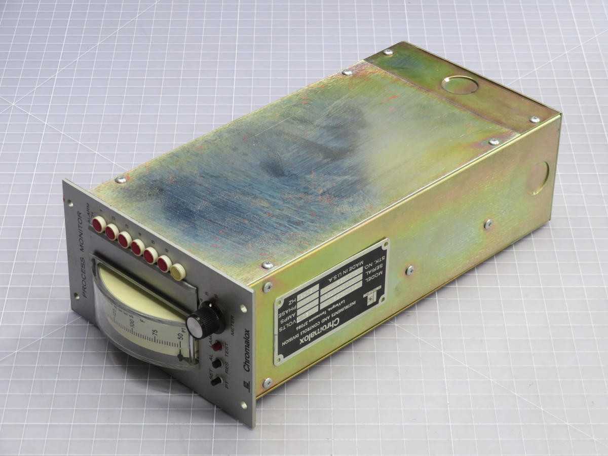 CHROMALOX 3000-152XX PROCESS MONITOR T234171 - OPERATOR CONTROLS