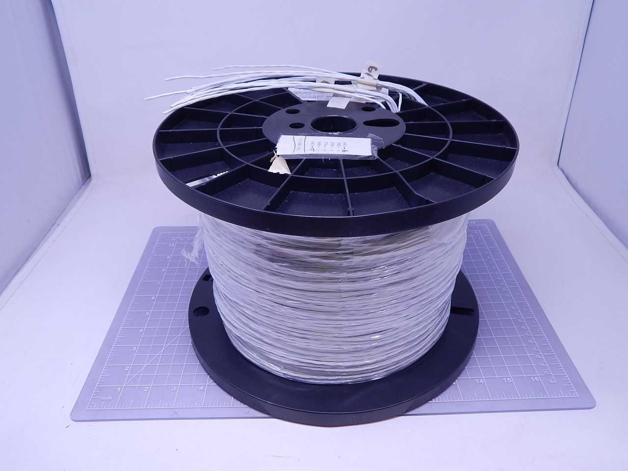 HELISTRAND M27500-24TG2U14 24 AWG TWISTED PAIR UNSHIELDED WIRE 3000 FT T138375 - ELECTRICAL WIRE