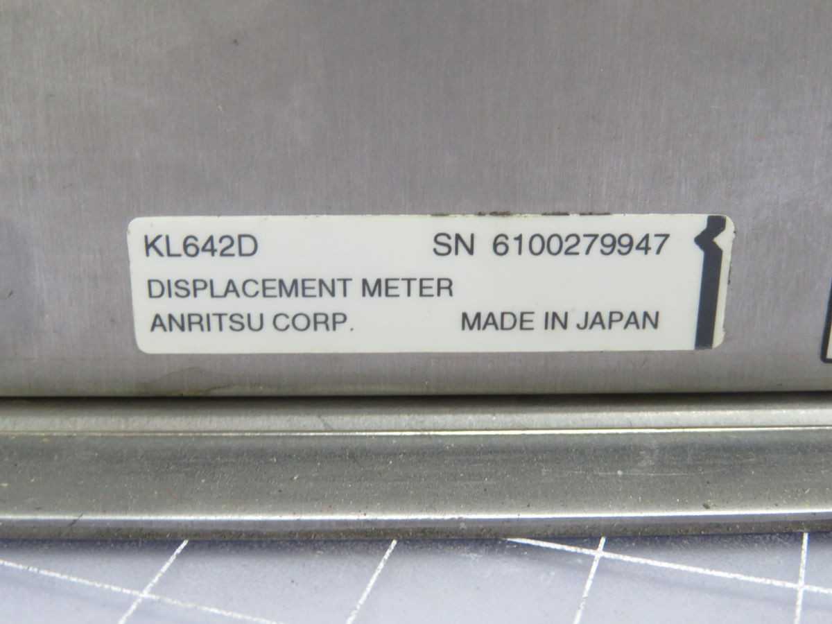 ANRITSU KL642D PROCESSING UNIT T248920 - OPERATOR CONTROLS