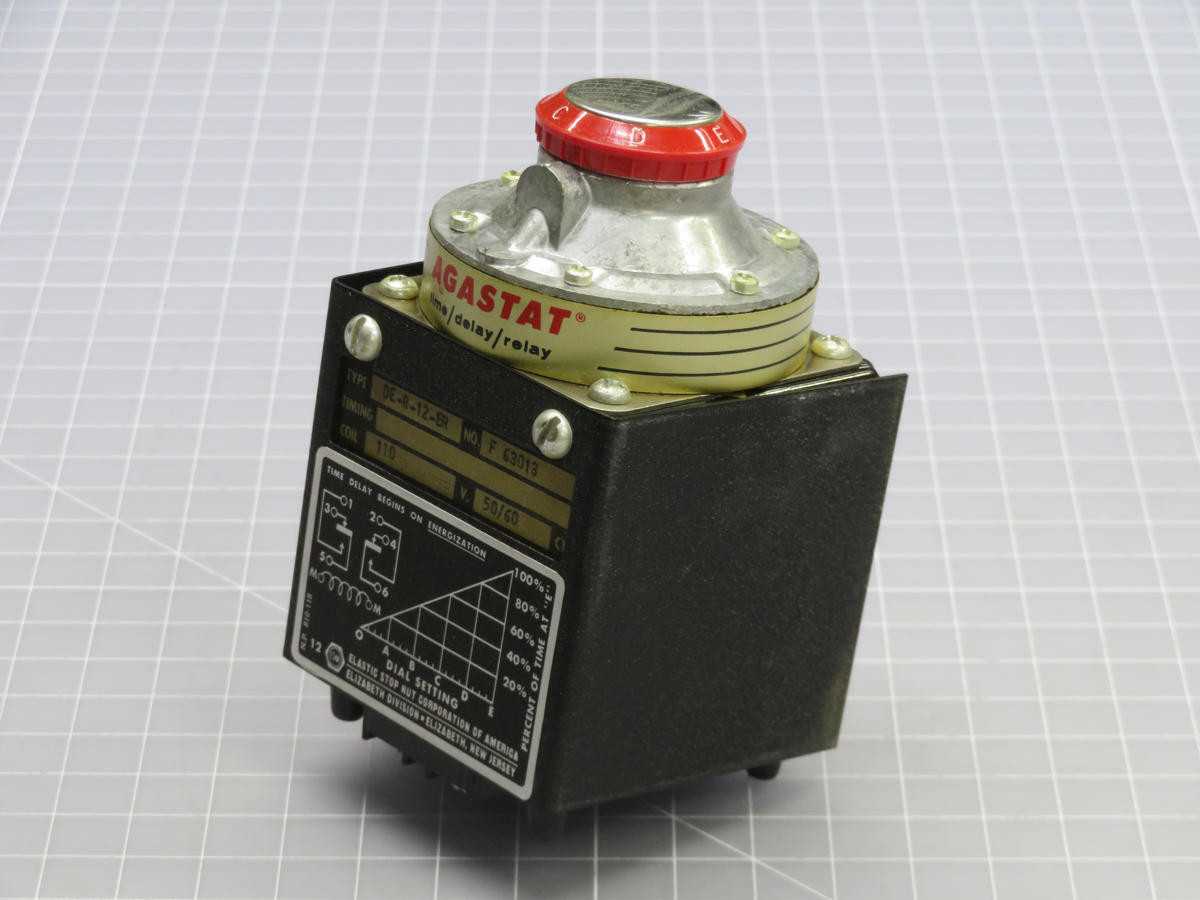 Agastat DE-R-12-ER Time Delay Relay T240165 - TIME DELAY RELAY
