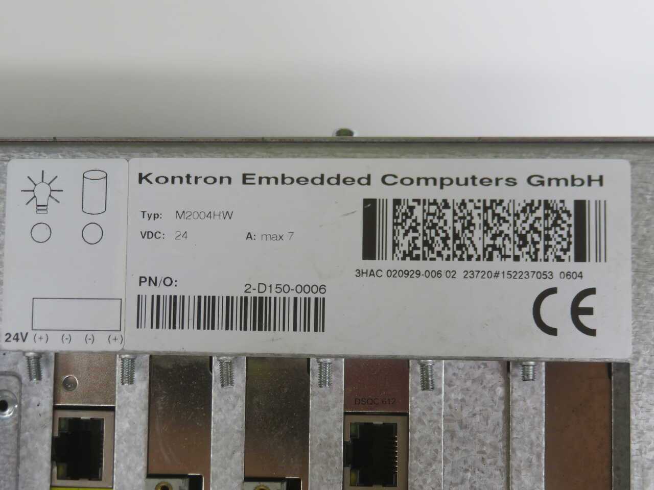 KONTRON M2004HW 2-D150-0006 EMBEDDED COMPUTERS DRIVE T271806 - MOTOR DRIVES