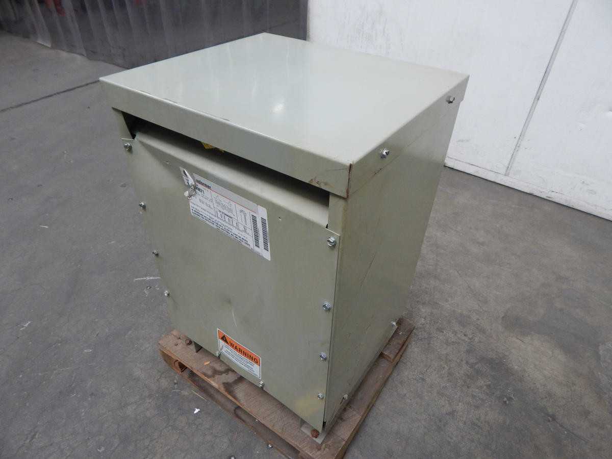 GE 9T23Q9871 TYPE QL TRANSFORMER 15 KVA 3 PH M2540 - DRY TRANSFORMERS