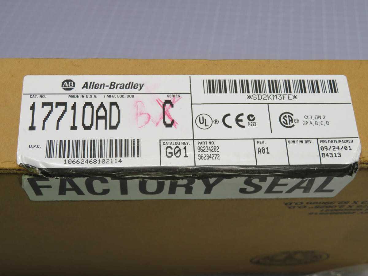 ALLEN-BRADLEY 1771-OAD OUTPUT MODULE T233569 - AUTOMATION & CONTROLS