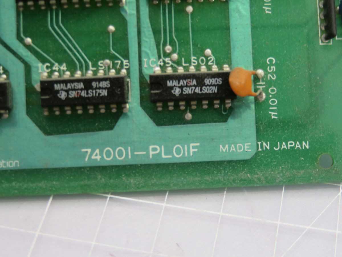 NISSEI 74001-PL01F PCB CIRCUIT BOARD T250445 - PCB CIRCUIT BOARDS