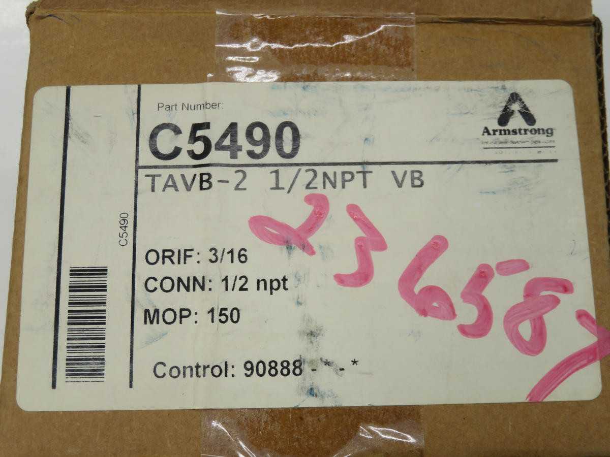 ARMSTRONG C5490 THERMOSTATIC AIR VENT T238474 - THERMOSTATS