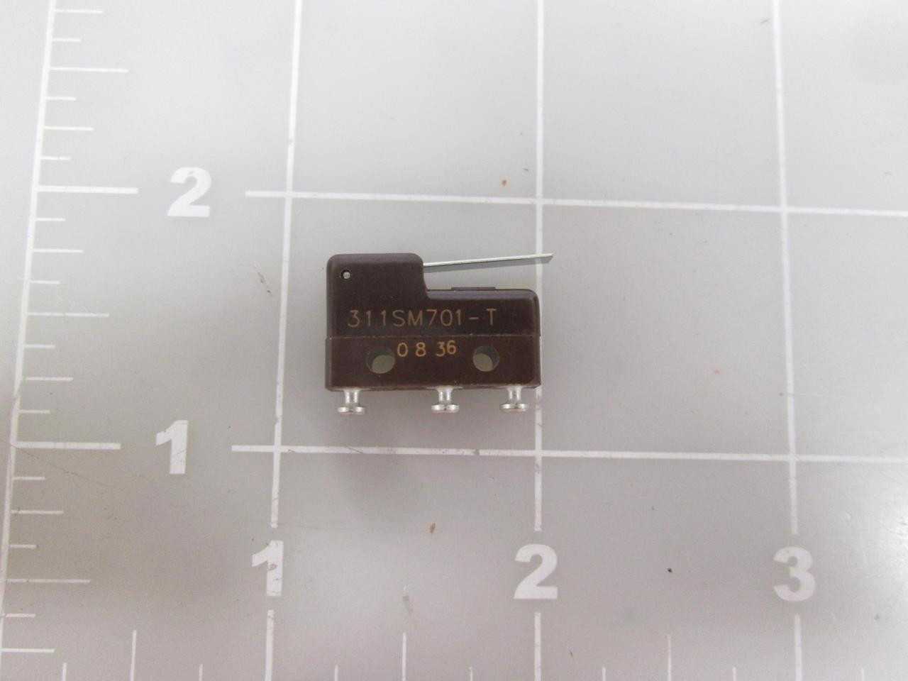 Lot Of 10 Honeywell 311SM701-T Snap Action Switches T67610 - SWITCHES Lot Of 10 Honeywell 311SM701-T Snap Action Switches T67610 - SWITCHES