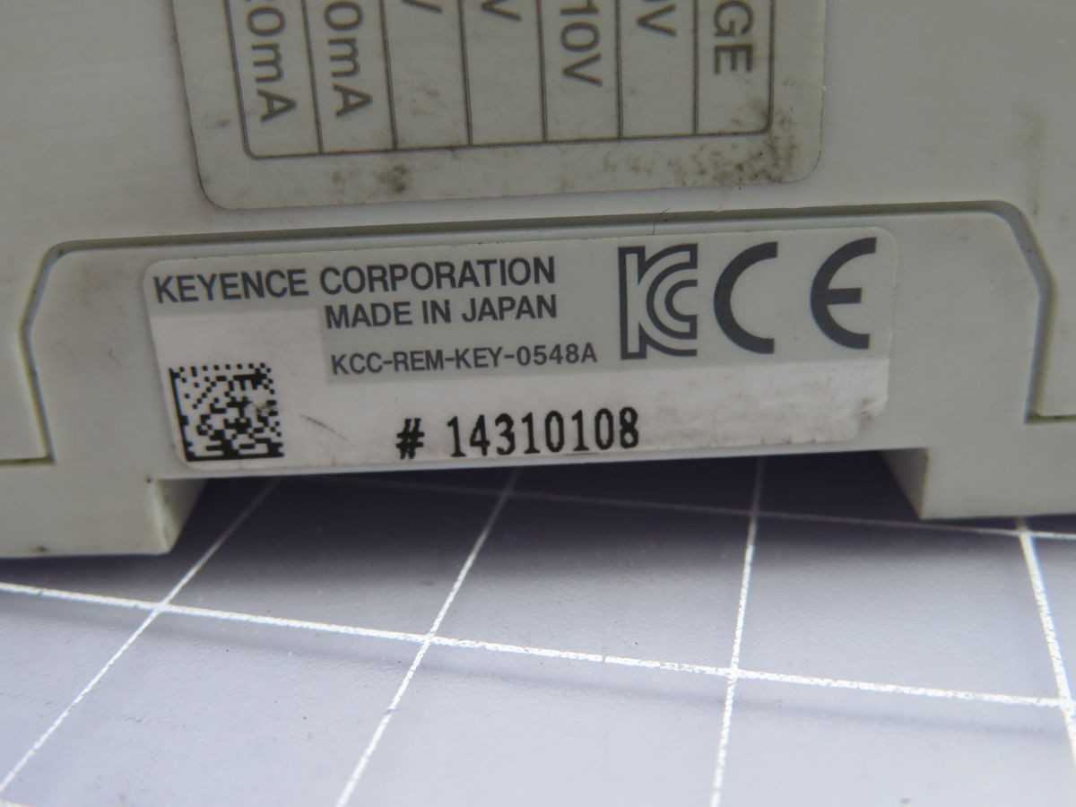 KEYENCE KL-4AD REMOTE ANALOG MODULE T253921 - PLC MODULES