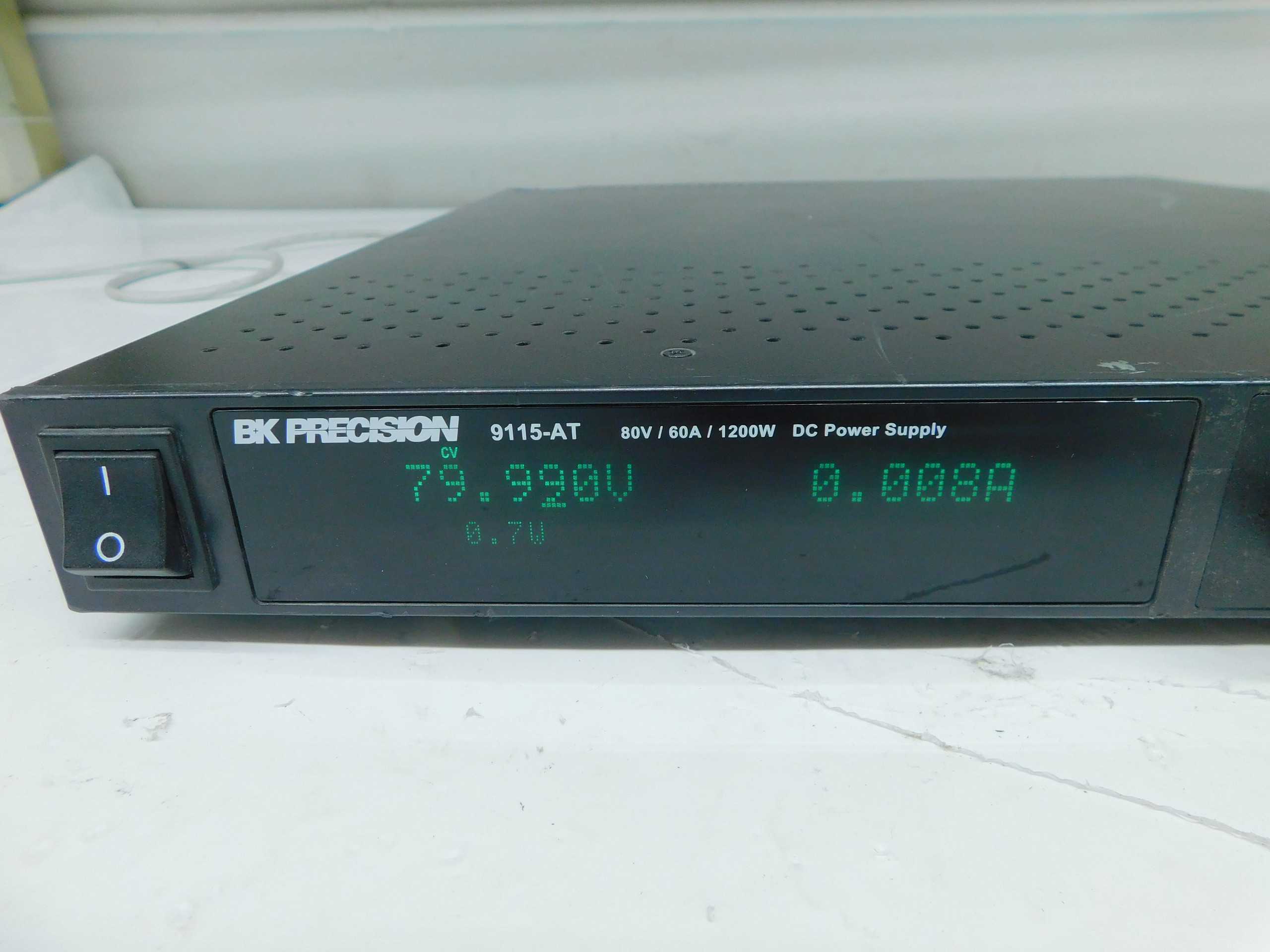 B&K 9115-AT DC POWER SUPPLY 80/60A/1200W - POWER SUPPLIES