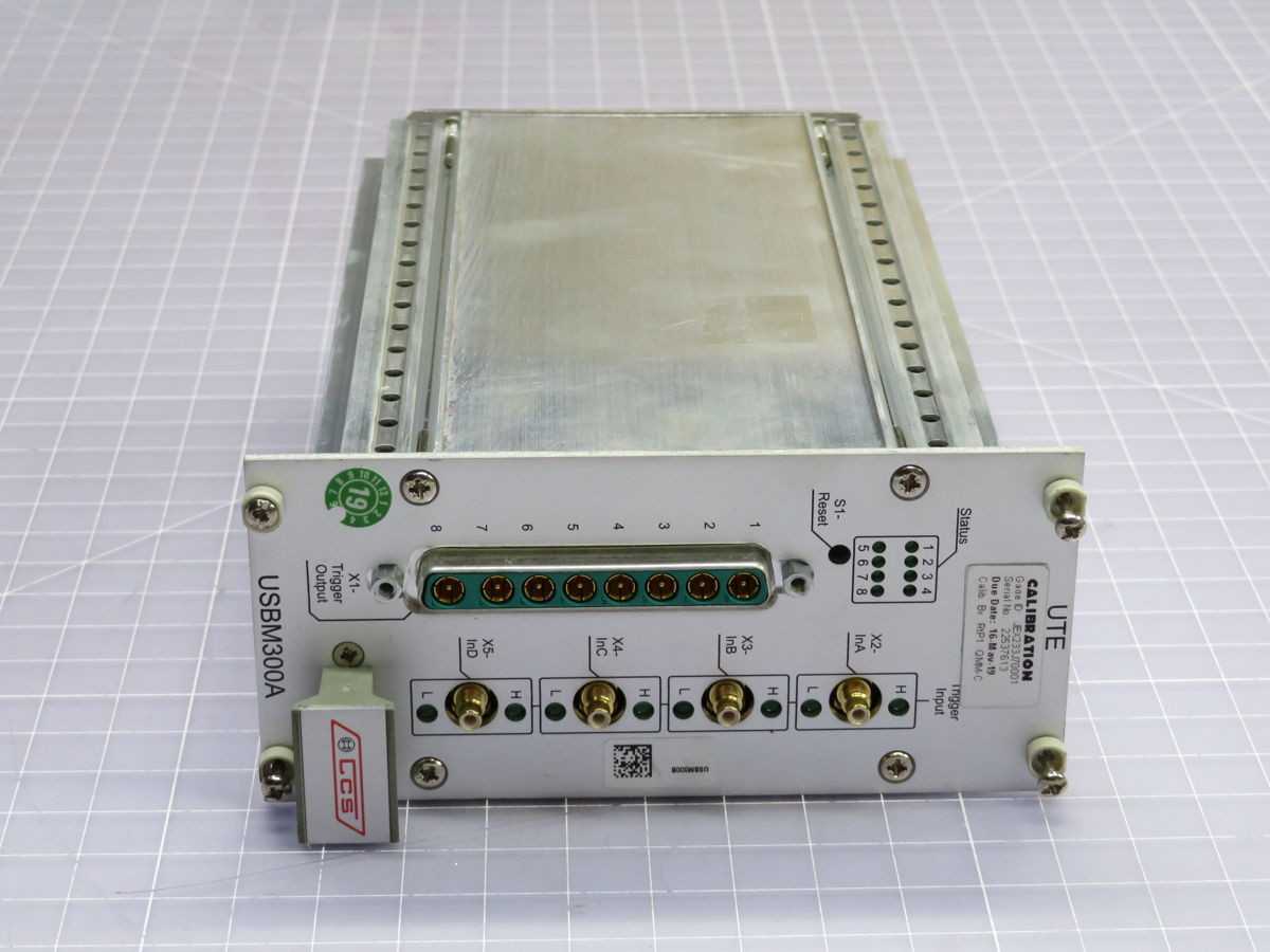 UTE USBM300A TRIGGER CARD T250841 - OPERATOR CONTROLS