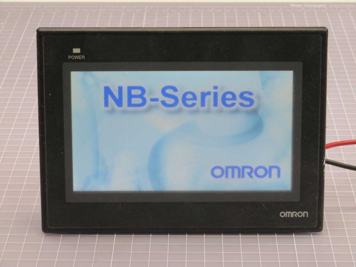 OMRON NB7W-TWOOB INTERACTIVE DISPLAY T256840 - HMIS & DISPLAYS