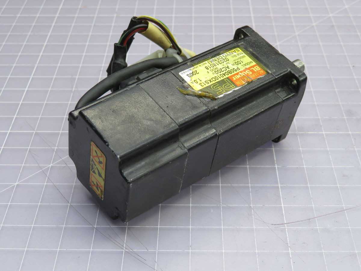 SANYO DENKI P50B04010DXS13 AC SERVO MOTOR T251590 - SERVO MOTORS