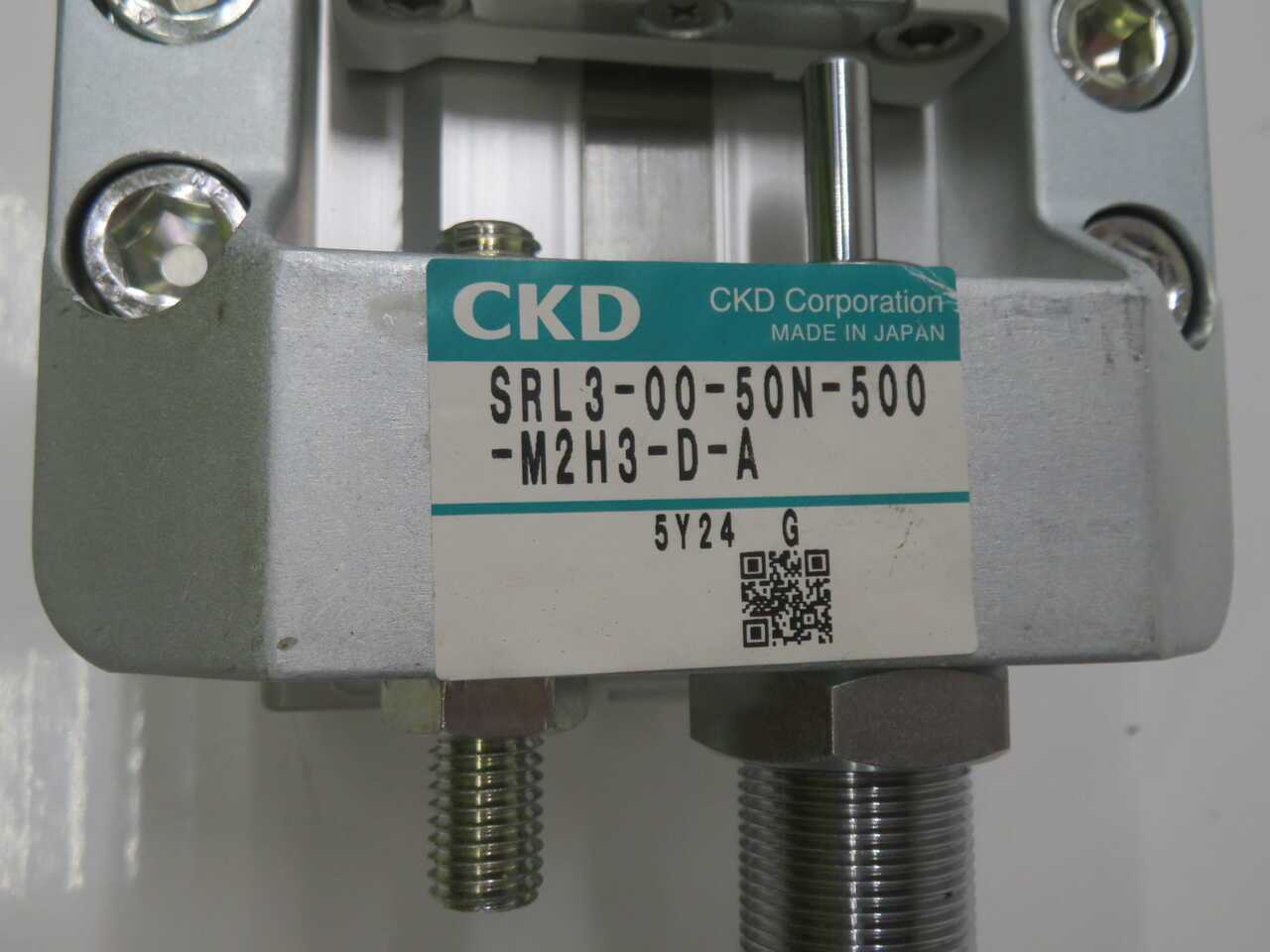 CKD SRL3-00-50N-500-M2H3-D-A PNEUMATIC RODLESS CYLINDER T270205 - GUIDED SLIDE CYLINDER