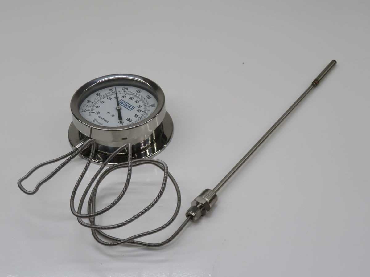 WIKA R45KL58710006DPWI GAS THERMOMETER T246684 - THERMOMETER