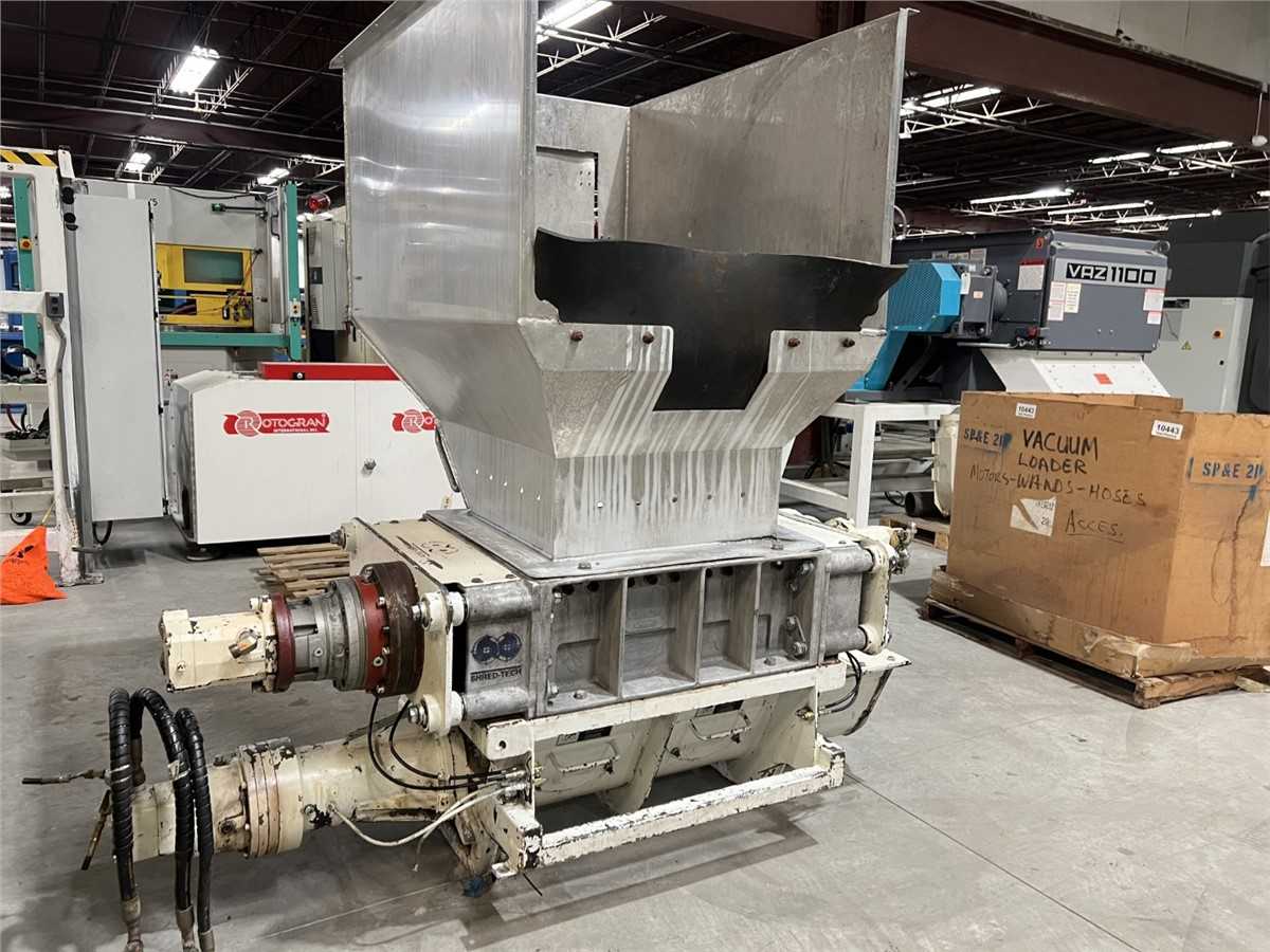 ShredTech 26" X 21" Dual Shaft Shredder, Model ST-35, Hydraulic Drive - SHREDDERS