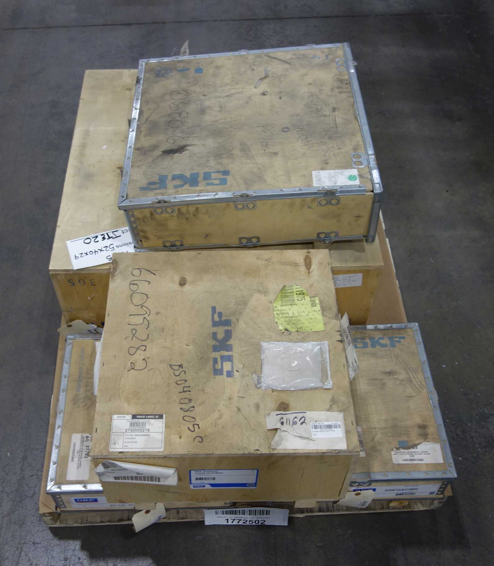 SKU 1772502 - PALLET OF ASSORTED SKF BEARINGS - BEARINGS