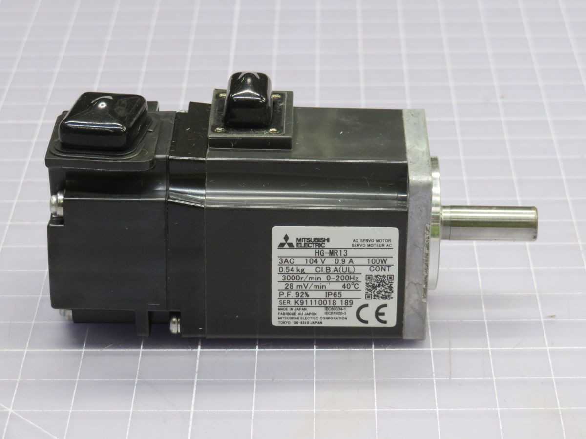 MITSUBISHI HG-MR13 AC SERVO MOTOR T255596 - SERVO