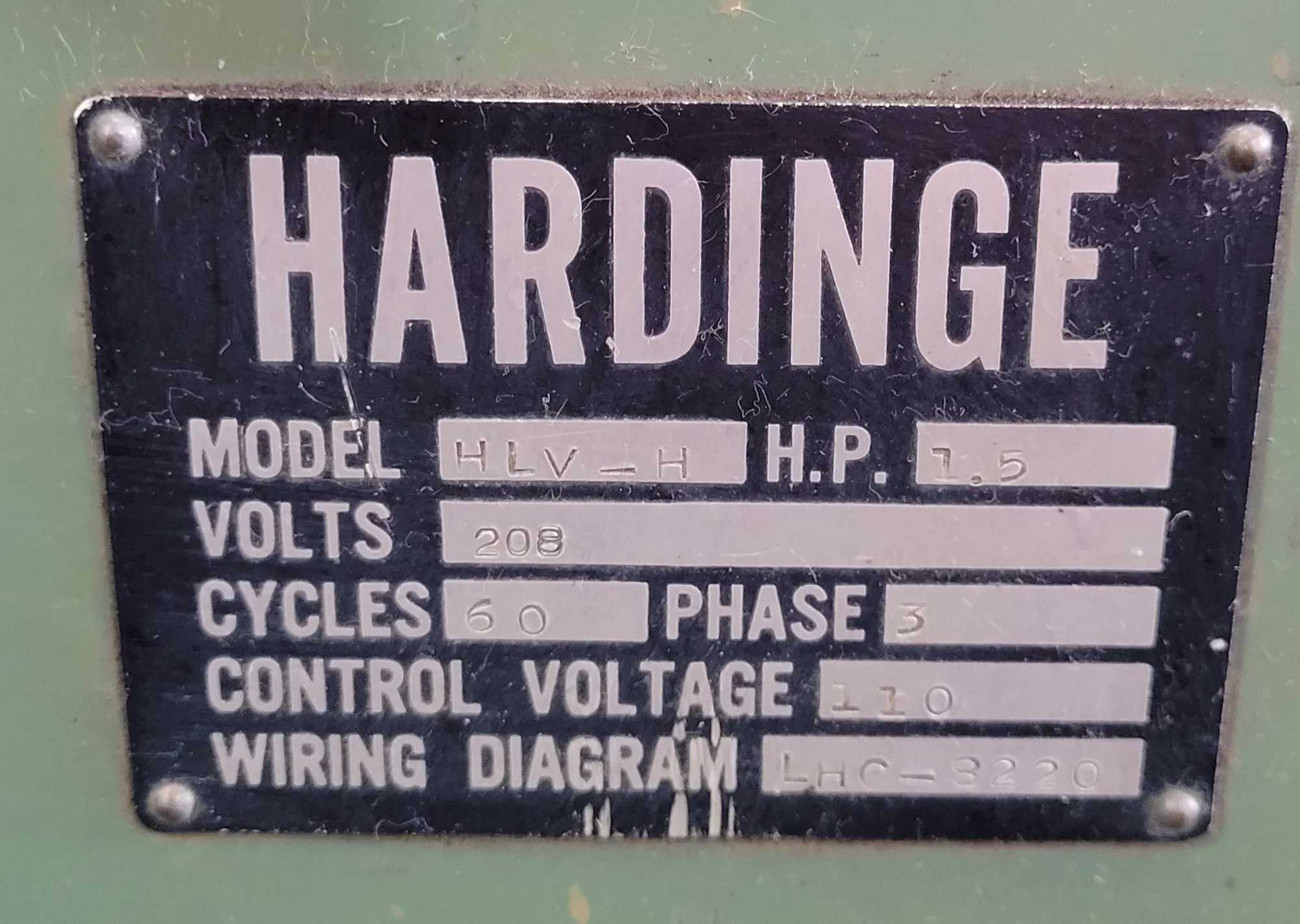 11" X 18" Hardinge Brothers HLV-H Wide Bed Super Precision Lathe With Newall DRO - MANUAL LATHES
