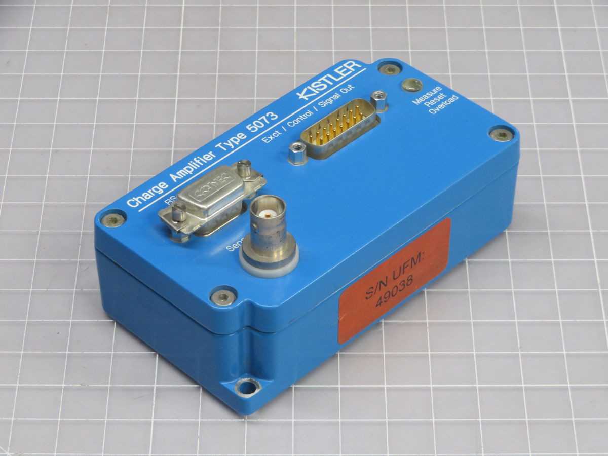 KISTLER 5073A111 ANALOGUE CHARGE AMPLIFIER T245891 - AUTOMATION & CONTROLS KISTLER 5073A111 ANALOGUE CHARGE AMPLIFIER T245891 - AUTOMATION & CONTROLS