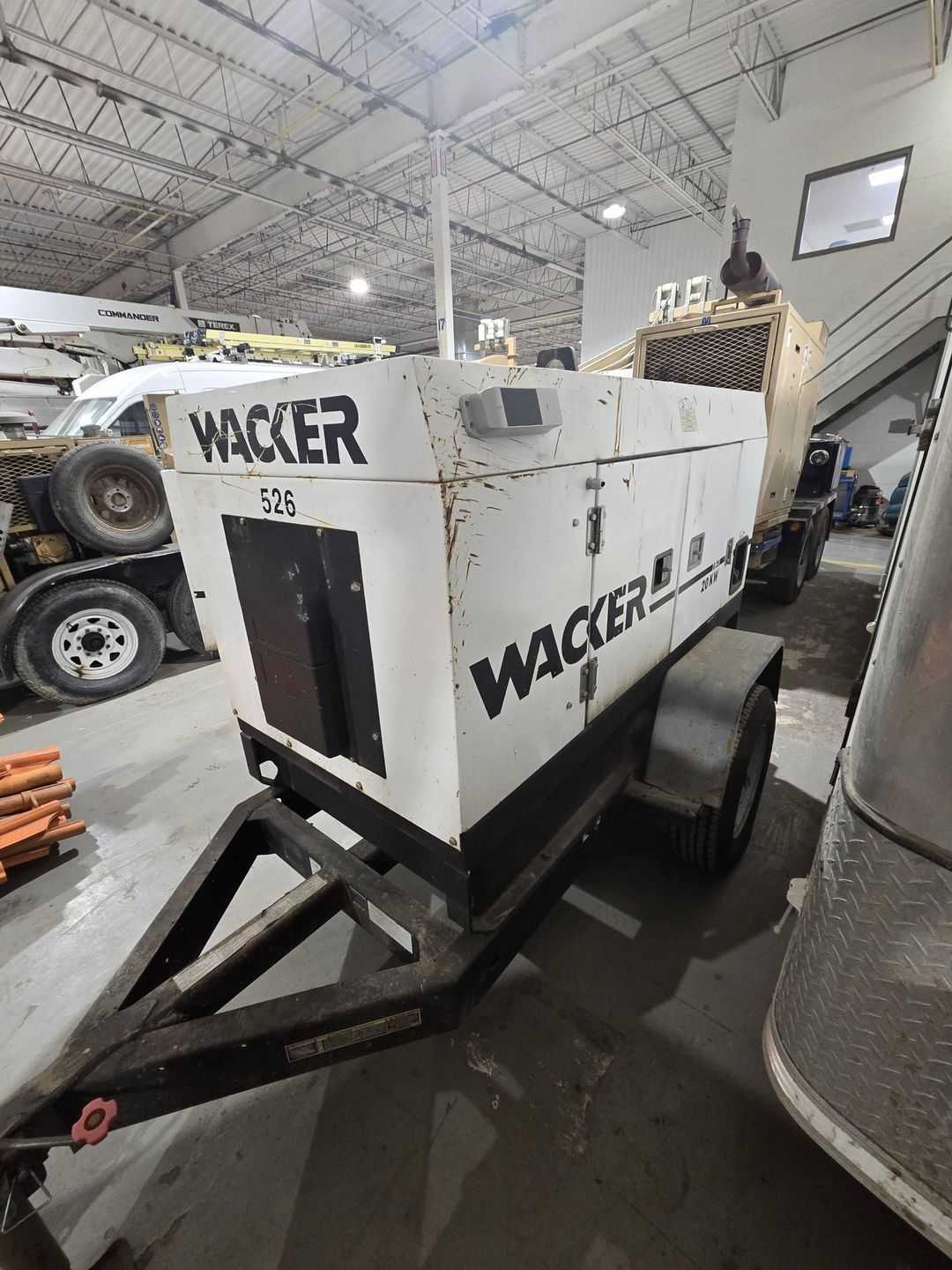 Wacker G25 Towable Diesel Generator - 20 kW, Tier 4 Emission, 10660 Hr Usage - TOWABLE GENERATORS