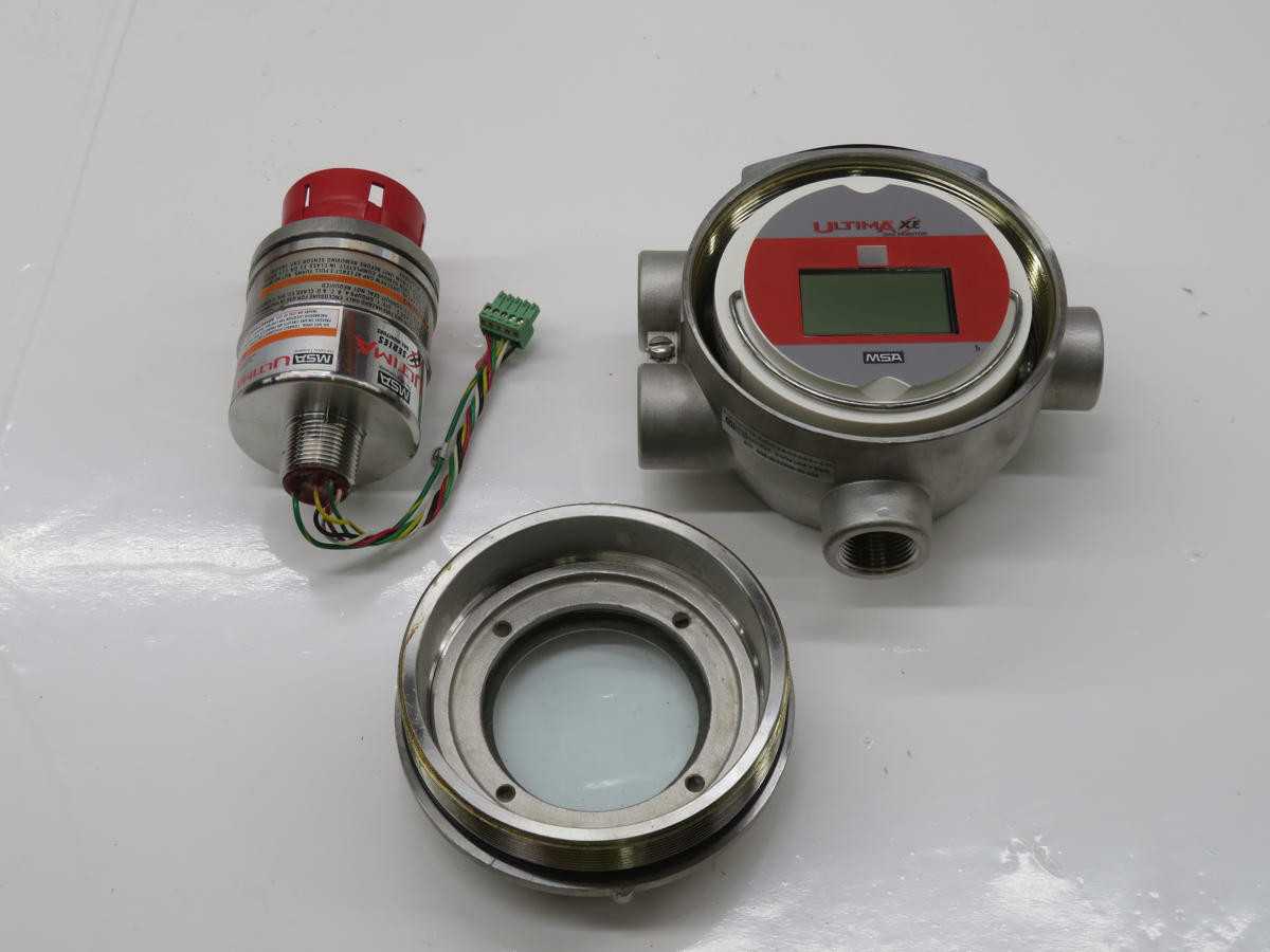MSA ULTIMA XE MAIN GAS MONITOR W/ SENSOR T231512 - FLOW MEASUREMENT